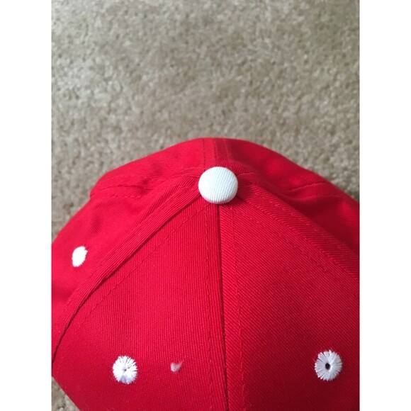 K-Products Headwear Men's Adjustable Strapback Hat Cap "Budweiser" Red - Picture 4 of 12